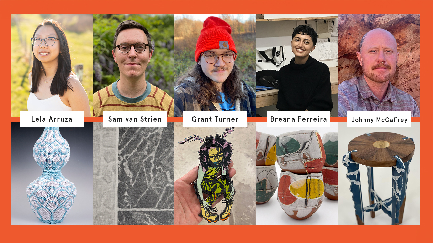 2024-2025 Arrowmont Artists-in-Residence (AIRs)